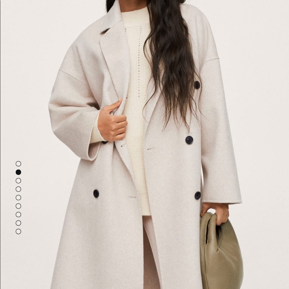 Mango wool coat